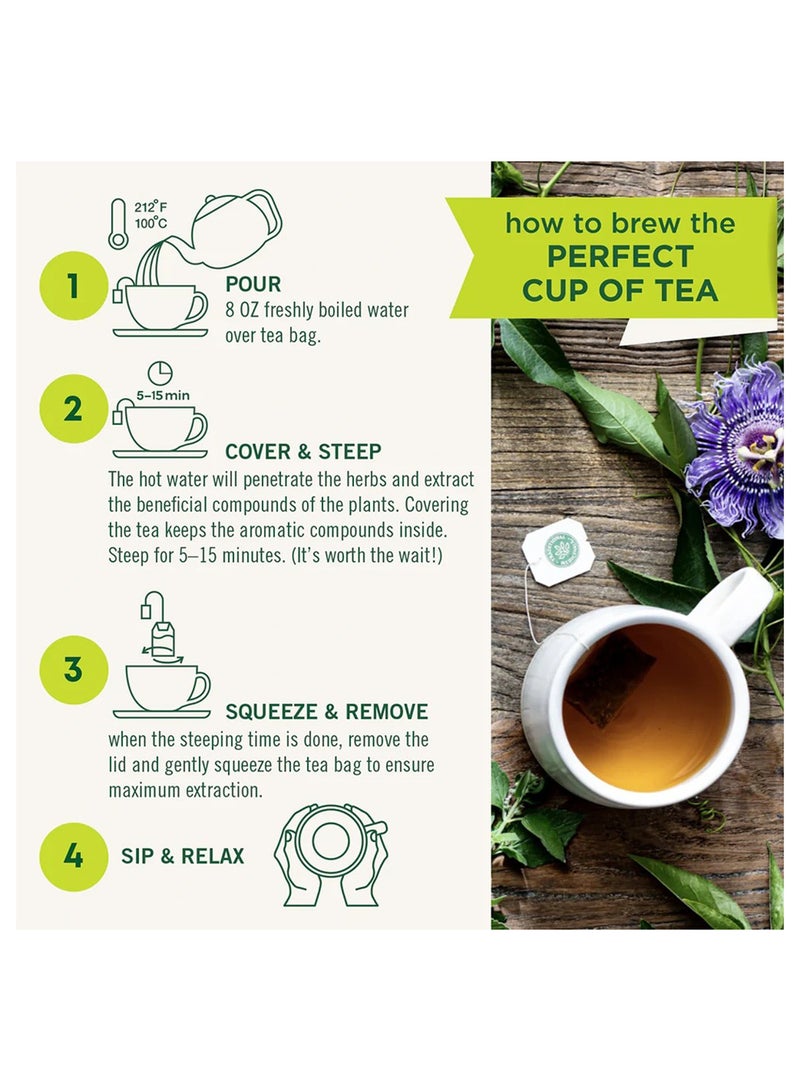 Traditional Medicinals Organic Chamomile Supports Relaxation Caffeine Free 16 Tea Bags - Image 4